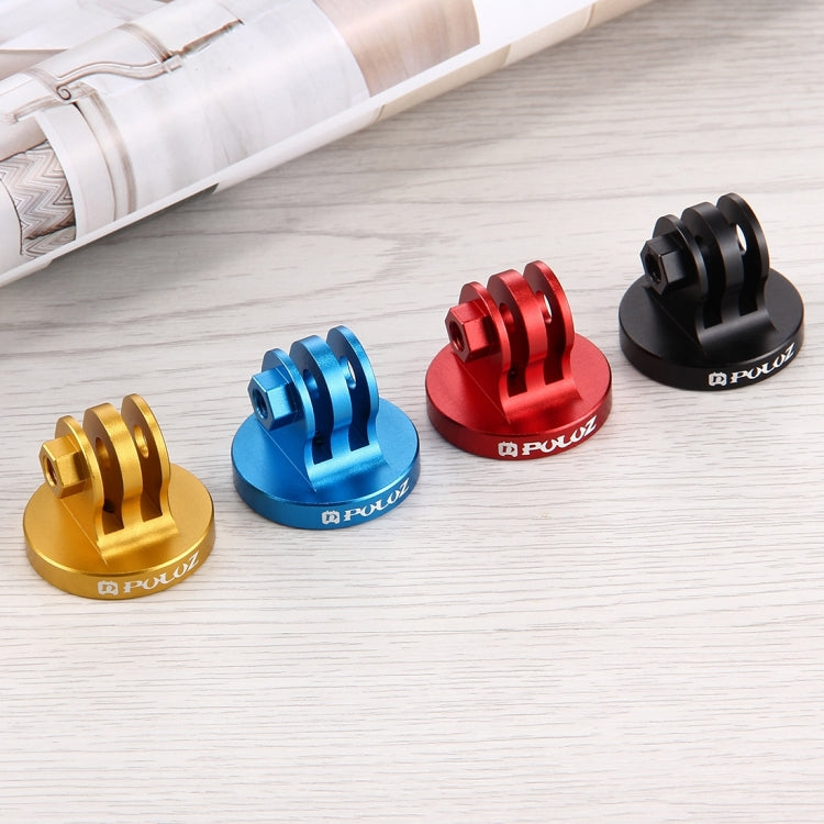 PULUZ 1/4 นิ้วสกรูรูขาตั้งกล้องอะแดปเตอร์ CNC สำหรับ GoPro Hero11 สีดำ / HERO10 สีดำ / 9 สีดำ / 8 สีดำ / 7/6/5/5 เซสชัน / 4 เซสชัน / 4/3 + / 3/2/1, DJI Osmoกล้องแอคชั่นและกล้องแอคชั่นอื่นๆ, 1/4 Inch Screw Hole (Black), 1/4 Inch Screw Hole (Gold)       ...