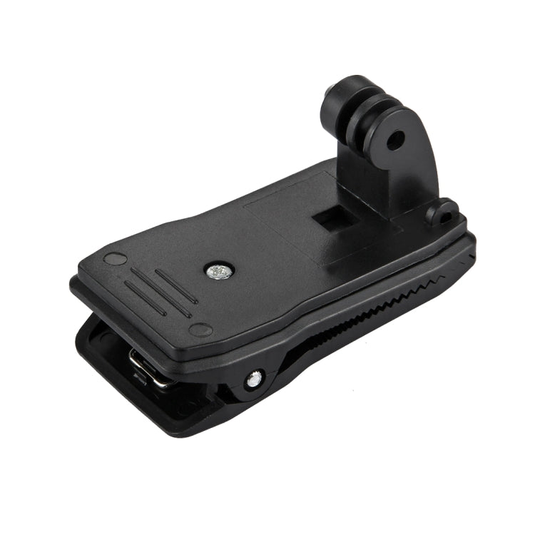PULUZ กระเป๋าเป้สะพายหลังหมุนได้ 360 องศาหมวก Rec-mounts Quick Release Clamp Mount สำหรับ GoPro Hero11 Black / HERO10 Black / 9 Black / 8 Black / 7/6/5/5 เซสชัน / 4 เซสชัน / 4/3+ / 3/2/1,DJI Osmo Action และกล้องแอคชั่นอื่นๆ, Hat Rec-mount