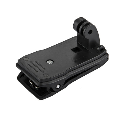 PULUZ กระเป๋าเป้สะพายหลังหมุนได้ 360 องศาหมวก Rec-mounts Quick Release Clamp Mount สำหรับ GoPro Hero11 Black / HERO10 Black / 9 Black / 8 Black / 7/6/5/5 เซสชัน / 4 เซสชัน / 4/3+ / 3/2/1,DJI Osmo Action และกล้องแอคชั่นอื่นๆ, Hat Rec-mount