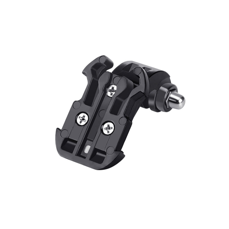 PULUZ พื้นผิวแนวตั้งสีดำ J-Hook Buckle Mount สำหรับ PULUZ กล้องกีฬาแอ็คชั่น Jaws Flex Clamp Mount สำหรับ GoPro Hero11 Black / HERO10 Black / 9 Black / 8 Black / 7 / 6 / 5 / 5 Session / 4 Session / 4 /3+ / 3/2/1, DJI Osmo Action และกล้องแอคชั่นอื่นๆ    ...