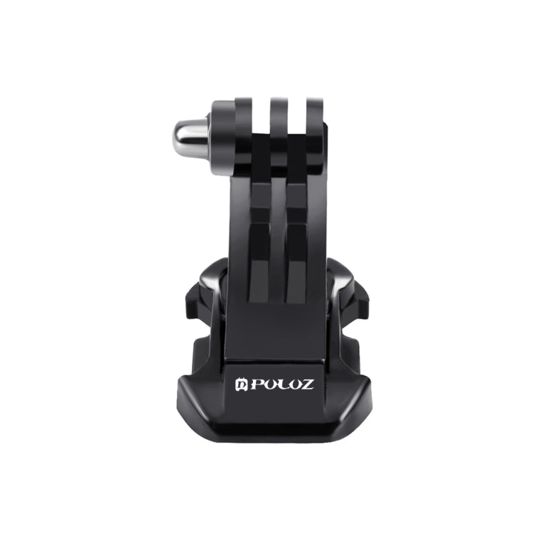 PULUZ พื้นผิวแนวตั้งสีดำ J-Hook Buckle Mount สำหรับ PULUZ กล้องกีฬาแอ็คชั่น Jaws Flex Clamp Mount สำหรับ GoPro Hero11 Black / HERO10 Black / 9 Black / 8 Black / 7 / 6 / 5 / 5 Session / 4 Session / 4 /3+ / 3/2/1, DJI Osmo Action และกล้องแอคชั่นอื่นๆ    ...