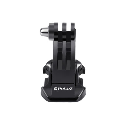 PULUZ พื้นผิวแนวตั้งสีดำ J-Hook Buckle Mount สำหรับ PULUZ กล้องกีฬาแอ็คชั่น Jaws Flex Clamp Mount สำหรับ GoPro Hero11 Black / HERO10 Black / 9 Black / 8 Black / 7 / 6 / 5 / 5 Session / 4 Session / 4 /3+ / 3/2/1, DJI Osmo Action และกล้องแอคชั่นอื่นๆ    ...