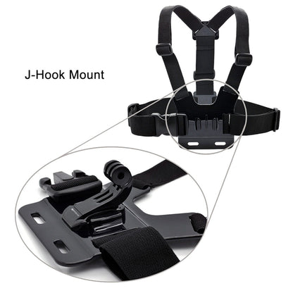 PULUZ พื้นผิวแนวตั้งสีดำ J-Hook Buckle Mount สำหรับ PULUZ กล้องกีฬาแอ็คชั่น Jaws Flex Clamp Mount สำหรับ GoPro Hero11 Black / HERO10 Black / 9 Black / 8 Black / 7 / 6 / 5 / 5 Session / 4 Session / 4 /3+ / 3/2/1, DJI Osmo Action และกล้องแอคชั่นอื่นๆ    ...