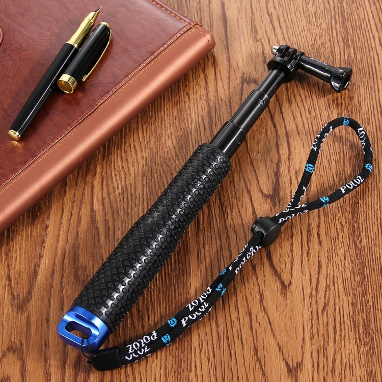 PULUZ มือถือ Monopod เสายืดได้สำหรับ GoPro HERO10 Black / HERO9 Black / HERO8 Black / HERO7 / 6/5, DJI Osmo Action, Xiaoyi และกล้องแอ็คชั่นอื่น ๆ ความยาว: 19-49 ซม., Length: 19-49cm
