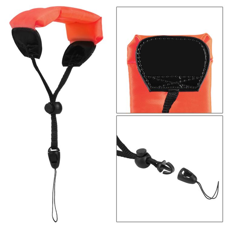 PULUZ การถ่ายภาพใต้น้ำสายรัดข้อมือ Bobber แบบลอยตัวสำหรับ GoPro Hero11 Black / HERO10 Black / HERO9 Black / HERO8 / HERO7 / 6/5/5 เซสชัน / 4 เซสชัน / 4/3+ / 3/2/1, Insta360 ONE R, DJI Osmo Actionและกล้องแอคชั่นอื่นๆ ความยาว: 20 ซม, Bobber Wrist Strap