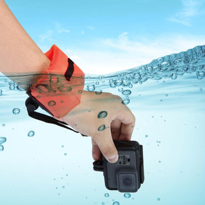 PULUZ การถ่ายภาพใต้น้ำสายรัดข้อมือ Bobber แบบลอยตัวสำหรับ GoPro Hero11 Black / HERO10 Black / HERO9 Black / HERO8 / HERO7 / 6/5/5 เซสชัน / 4 เซสชัน / 4/3+ / 3/2/1, Insta360 ONE R, DJI Osmo Actionและกล้องแอคชั่นอื่นๆ ความยาว: 20 ซม, Bobber Wrist Strap