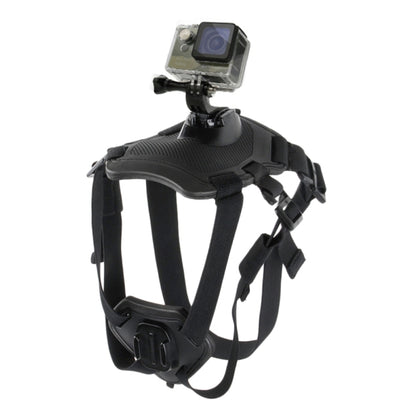 PULUZ Hound Dog Fetch Harness สายรัดหน้าอกปรับได้สำหรับ GoPro Hero11 Black / HERO10 Black / HERO9 Black / HERO8 Black / HERO7 / 6/5/5 เซสชัน / 4 เซสชัน / 4/3+ / 3/2/1, Insta360 ONE R,DJI Osmo Action และกล้องแอคชั่นอื่นๆ, Dog Chest Strap