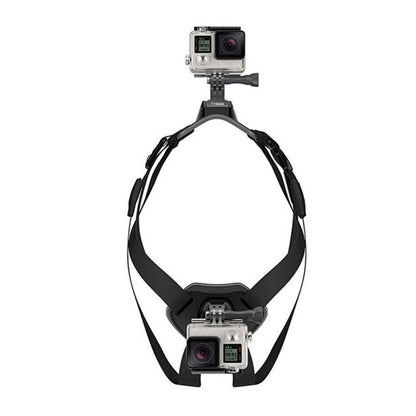 PULUZ Hound Dog Fetch Harness สายรัดหน้าอกปรับได้สำหรับ GoPro Hero11 Black / HERO10 Black / HERO9 Black / HERO8 Black / HERO7 / 6/5/5 เซสชัน / 4 เซสชัน / 4/3+ / 3/2/1, Insta360 ONE R,DJI Osmo Action และกล้องแอคชั่นอื่นๆ, Dog Chest Strap