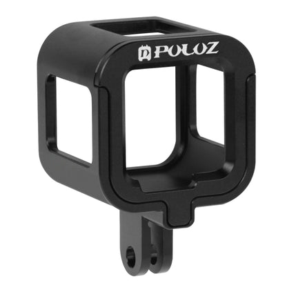PULUZ ตัวเรือนเชลล์ CNC อลูมิเนียมอัลลอยด์กรงป้องกันพร้อมกรอบประกันสำหรับเซสชัน GoPro HERO5 / เซสชัน Hero4 / เซสชัน Hero, For HERO4 Session with Frame, For HERO5 Session with Frame, For HERO5 Session