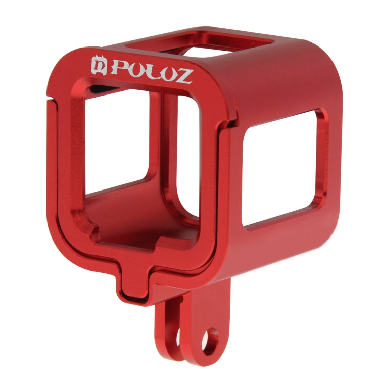 PULUZ ตัวเรือนเชลล์ CNC อลูมิเนียมอัลลอยด์กรงป้องกันพร้อมกรอบประกันสำหรับเซสชัน GoPro HERO5 / เซสชัน Hero4 / เซสชัน Hero, For HERO4 Session with Frame, For HERO5 Session with Frame, For HERO5 Session