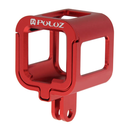 PULUZ ตัวเรือนเชลล์ CNC อลูมิเนียมอัลลอยด์กรงป้องกันพร้อมกรอบประกันสำหรับเซสชัน GoPro HERO5 / เซสชัน Hero4 / เซสชัน Hero, For HERO4 Session with Frame, For HERO5 Session with Frame, For HERO5 Session