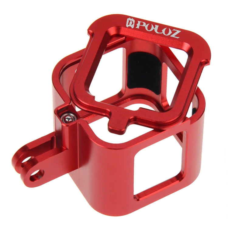 PULUZ ตัวเรือนเชลล์ CNC อลูมิเนียมอัลลอยด์กรงป้องกันพร้อมกรอบประกันสำหรับเซสชัน GoPro HERO5 / เซสชัน Hero4 / เซสชัน Hero, For HERO4 Session with Frame, For HERO5 Session with Frame, For HERO5 Session
