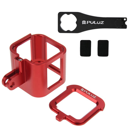 PULUZ ตัวเรือนเชลล์ CNC อลูมิเนียมอัลลอยด์กรงป้องกันพร้อมกรอบประกันสำหรับเซสชัน GoPro HERO5 / เซสชัน Hero4 / เซสชัน Hero, For HERO4 Session with Frame, For HERO5 Session with Frame, For HERO5 Session