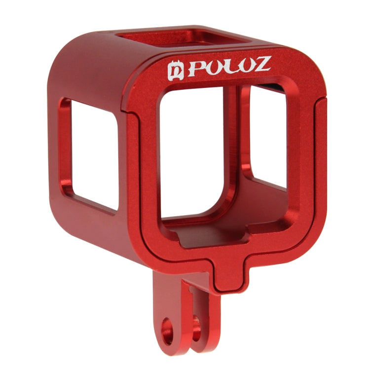 PULUZ ตัวเรือนเชลล์ CNC อลูมิเนียมอัลลอยด์กรงป้องกันพร้อมกรอบประกันสำหรับเซสชัน GoPro HERO5 / เซสชัน Hero4 / เซสชัน Hero, For HERO4 Session with Frame, For HERO5 Session with Frame, For HERO5 Session