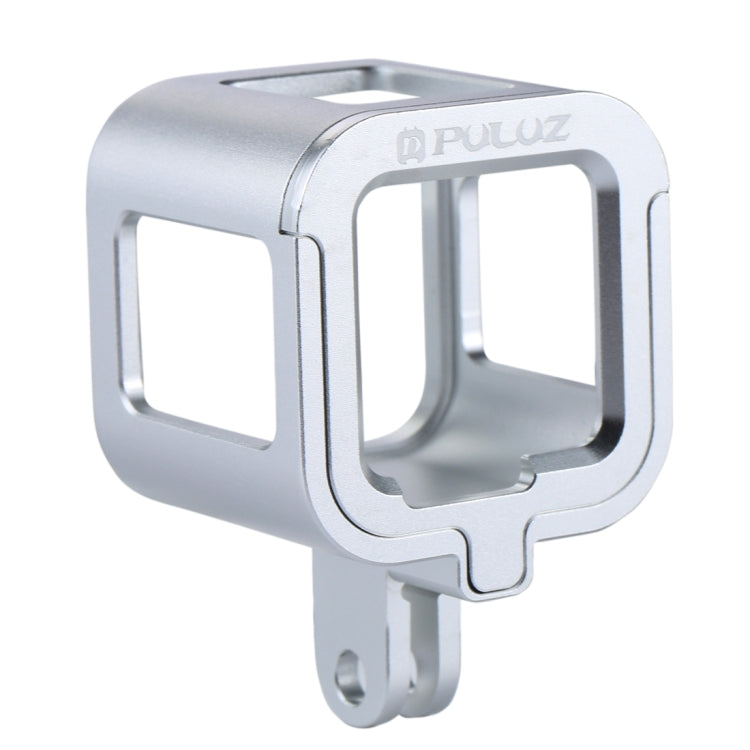 PULUZ ตัวเรือนเชลล์ CNC อลูมิเนียมอัลลอยด์กรงป้องกันพร้อมกรอบประกันสำหรับเซสชัน GoPro HERO5 / เซสชัน Hero4 / เซสชัน Hero, For HERO4 Session with Frame, For HERO5 Session with Frame, For HERO5 Session
