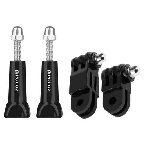 PULUZ ปรับได้ 3 ทิศทาง Pivot Arm พร้อมสกรูยาว 2 ตัวสำหรับกล้องกีฬาแอคชั่น PULUZ Jaws Flex Clamp Mount สำหรับ GoPro Hero11 Black / HERO10 Black / 9 Black / 8 Black / 7/6/5/5 Session / 4 Session / 4 /3+/3/2/1, DJI Osmo Action และกล้องแอคชั่นอื่นๆ        ...