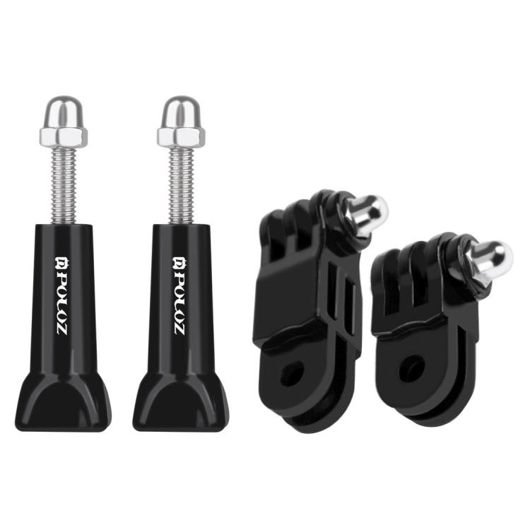 PULUZ ปรับได้ 3 ทิศทาง Pivot Arm พร้อมสกรูยาว 2 ตัวสำหรับกล้องกีฬาแอคชั่น PULUZ Jaws Flex Clamp Mount สำหรับ GoPro Hero11 Black / HERO10 Black / 9 Black / 8 Black / 7/6/5/5 Session / 4 Session / 4 /3+/3/2/1, DJI Osmo Action และกล้องแอคชั่นอื่นๆ        ...