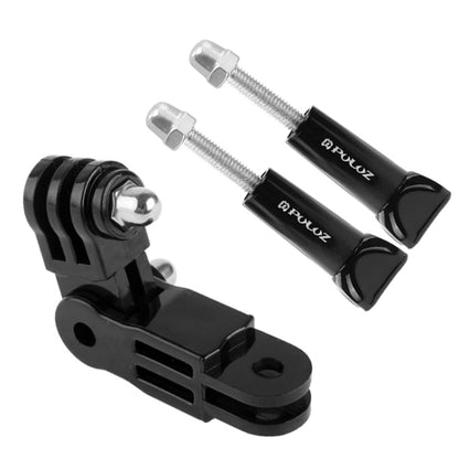 PULUZ ปรับได้ 3 ทิศทาง Pivot Arm พร้อมสกรูยาว 2 ตัวสำหรับกล้องกีฬาแอคชั่น PULUZ Jaws Flex Clamp Mount สำหรับ GoPro Hero11 Black / HERO10 Black / 9 Black / 8 Black / 7/6/5/5 Session / 4 Session / 4 /3+/3/2/1, DJI Osmo Action และกล้องแอคชั่นอื่นๆ        ...