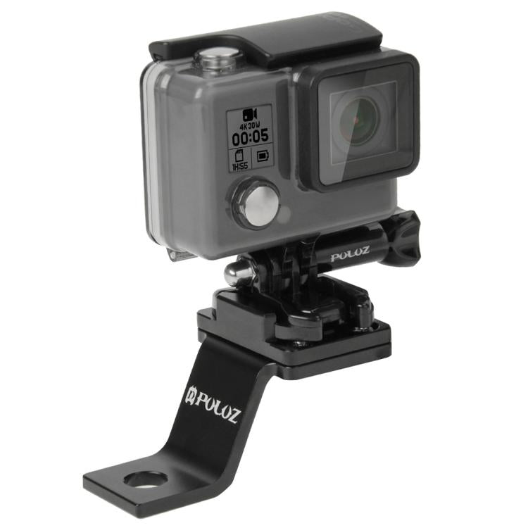 PULUZ ยึดโลหะยึดรถจักรยานยนต์สำหรับ GoPro Hero11 Black / HERO10 Black / 9 Black / 8 Black / 7/6/5/5 เซสชัน / 4 เซสชัน / 4/3+ / 3/2/1, DJI Osmo Action และกล้องแอ็คชั่นอื่น ๆ, Fixed Mount 1(Black), Fixed Mount 1 (Silver), Fixed Mount 1 (Red)             ...