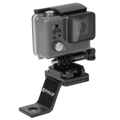 PULUZ ยึดโลหะยึดรถจักรยานยนต์สำหรับ GoPro Hero11 Black / HERO10 Black / 9 Black / 8 Black / 7/6/5/5 เซสชัน / 4 เซสชัน / 4/3+ / 3/2/1, DJI Osmo Action และกล้องแอ็คชั่นอื่น ๆ, Fixed Mount 1(Black), Fixed Mount 1 (Silver), Fixed Mount 1 (Red)             ...