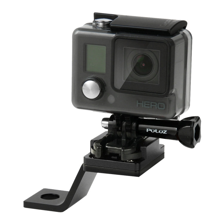 PULUZ ยึดโลหะยึดรถจักรยานยนต์สำหรับ GoPro Hero11 Black / HERO10 Black / 9 Black / 8 Black / 7/6/5/5 เซสชัน / 4 เซสชัน / 4/3+ / 3/2/1, DJI Osmo Action และกล้องแอ็คชั่นอื่น ๆ, Fixed Mount 1(Black), Fixed Mount 1 (Silver), Fixed Mount 1 (Red)             ...