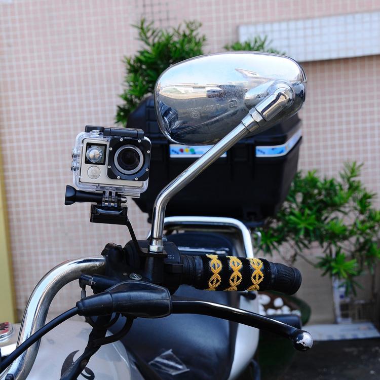 PULUZ ยึดโลหะยึดรถจักรยานยนต์สำหรับ GoPro Hero11 Black / HERO10 Black / 9 Black / 8 Black / 7/6/5/5 เซสชัน / 4 เซสชัน / 4/3+ / 3/2/1, DJI Osmo Action และกล้องแอ็คชั่นอื่น ๆ, Fixed Mount 1(Black), Fixed Mount 1 (Silver), Fixed Mount 1 (Red)             ...