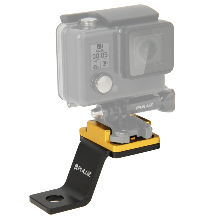 PULUZ ยึดโลหะยึดรถจักรยานยนต์สำหรับ GoPro Hero11 Black / HERO10 Black / 9 Black / 8 Black / 7/6/5/5 เซสชัน / 4 เซสชัน / 4/3+ / 3/2/1, DJI Osmo Action และกล้องแอ็คชั่นอื่น ๆ, Fixed Mount 1(Black), Fixed Mount 1 (Silver), Fixed Mount 1 (Red)             ...