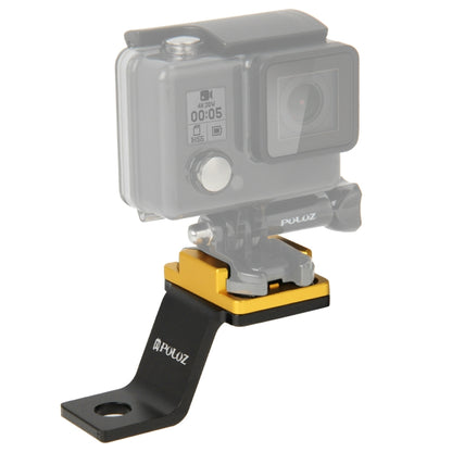 PULUZ ยึดโลหะยึดรถจักรยานยนต์สำหรับ GoPro Hero11 Black / HERO10 Black / 9 Black / 8 Black / 7/6/5/5 เซสชัน / 4 เซสชัน / 4/3+ / 3/2/1, DJI Osmo Action และกล้องแอ็คชั่นอื่น ๆ, Fixed Mount 1(Black), Fixed Mount 1 (Silver), Fixed Mount 1 (Red)             ...