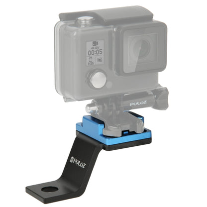 PULUZ ยึดโลหะยึดรถจักรยานยนต์สำหรับ GoPro Hero11 Black / HERO10 Black / 9 Black / 8 Black / 7/6/5/5 เซสชัน / 4 เซสชัน / 4/3+ / 3/2/1, DJI Osmo Action และกล้องแอ็คชั่นอื่น ๆ, Fixed Mount 1(Black), Fixed Mount 1 (Silver), Fixed Mount 1 (Red)             ...
