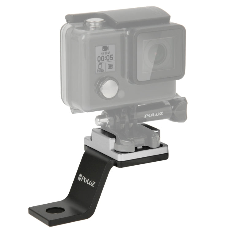 PULUZ ยึดโลหะยึดรถจักรยานยนต์สำหรับ GoPro Hero11 Black / HERO10 Black / 9 Black / 8 Black / 7/6/5/5 เซสชัน / 4 เซสชัน / 4/3+ / 3/2/1, DJI Osmo Action และกล้องแอ็คชั่นอื่น ๆ, Fixed Mount 1(Black), Fixed Mount 1 (Silver), Fixed Mount 1 (Red)             ...