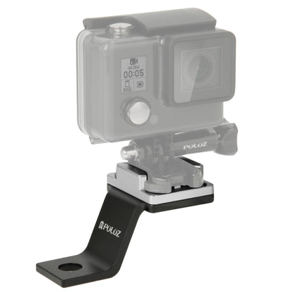 PULUZ ยึดโลหะยึดรถจักรยานยนต์สำหรับ GoPro Hero11 Black / HERO10 Black / 9 Black / 8 Black / 7/6/5/5 เซสชัน / 4 เซสชัน / 4/3+ / 3/2/1, DJI Osmo Action และกล้องแอ็คชั่นอื่น ๆ, Fixed Mount 1(Black), Fixed Mount 1 (Silver), Fixed Mount 1 (Red)             ...