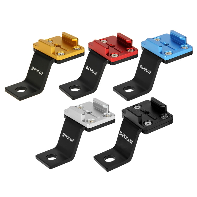PULUZ ยึดโลหะยึดรถจักรยานยนต์สำหรับ GoPro Hero11 Black / HERO10 Black / 9 Black / 8 Black / 7/6/5/5 เซสชัน / 4 เซสชัน / 4/3+ / 3/2/1, DJI Osmo Action และกล้องแอ็คชั่นอื่น ๆ, Fixed Mount 1(Black), Fixed Mount 1 (Silver), Fixed Mount 1 (Red)             ...