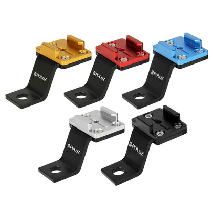PULUZ ยึดโลหะยึดรถจักรยานยนต์สำหรับ GoPro Hero11 Black / HERO10 Black / 9 Black / 8 Black / 7/6/5/5 เซสชัน / 4 เซสชัน / 4/3+ / 3/2/1, DJI Osmo Action และกล้องแอ็คชั่นอื่น ๆ, Fixed Mount 1(Black), Fixed Mount 1 (Silver), Fixed Mount 1 (Red)             ...