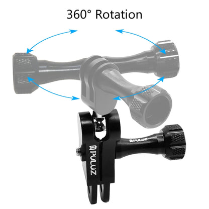 PULUZ CNC อลูมิเนียม Ball Joint Mount พร้อมสกรูยาว 2 ตัวสำหรับ GoPro Hero11 Black / HERO10 Black / 9 Black / 8 Black / 7/6/5/5 เซสชัน / 4 เซสชัน / 4/3+ / 3/2/1, DJI Osmo Actionและกล้องแอ็คชั่นอื่นๆ, CN Stock