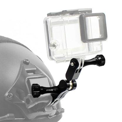 PULUZ CNC อลูมิเนียม Ball Joint Mount พร้อมสกรูยาว 2 ตัวสำหรับ GoPro Hero11 Black / HERO10 Black / 9 Black / 8 Black / 7/6/5/5 เซสชัน / 4 เซสชัน / 4/3+ / 3/2/1, DJI Osmo Actionและกล้องแอ็คชั่นอื่นๆ, CN Stock