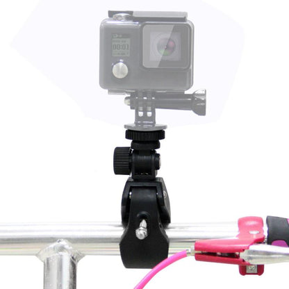 PULUZ รถจักรยานยนต์ที่ยึดมือจับจักรยานพร้อมขาตั้งกล้องและสกรูสำหรับ GoPro Hero11 สีดำ / HERO10 สีดำ / 9 สีดำ / 8 สีดำ / 7 / 6 / 5 / 5 เซสชัน / 4 เซสชัน / 4/3+ / 3/2/1, DJI Osmo Actionและกล้องแอ็คชั่นอื่นๆ, Lengthened Mount