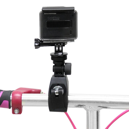 PULUZ รถจักรยานยนต์ที่ยึดมือจับจักรยานพร้อมขาตั้งกล้องและสกรูสำหรับ GoPro Hero11 สีดำ / HERO10 สีดำ / 9 สีดำ / 8 สีดำ / 7 / 6 / 5 / 5 เซสชัน / 4 เซสชัน / 4/3+ / 3/2/1, DJI Osmo Actionและกล้องแอ็คชั่นอื่นๆ, Lengthened Mount