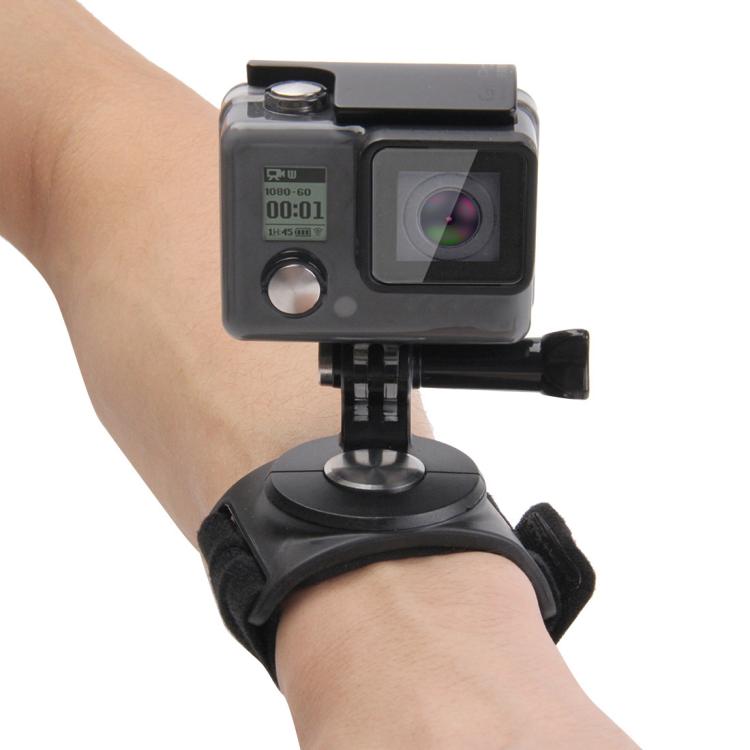 PULUZ 3 ใน 1 ข้อมือแขนขาสายรัดหมุนได้ 360 องศา Mount สำหรับ GoPro Hero11 Black / HERO10 Black / HERO9 Black / HERO8 Black / HERO7 / 6/5/5 เซสชัน / 4 เซสชัน / 4/3+ / 3/2/1, Insta360 ONE R, DJI Osmo Action และกล้องแอคชั่นอื่นๆ, Arm Leg Strap