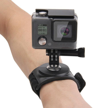 PULUZ 3 ใน 1 ข้อมือแขนขาสายรัดหมุนได้ 360 องศา Mount สำหรับ GoPro Hero11 Black / HERO10 Black / HERO9 Black / HERO8 Black / HERO7 / 6/5/5 เซสชัน / 4 เซสชัน / 4/3+ / 3/2/1, Insta360 ONE R, DJI Osmo Action และกล้องแอคชั่นอื่นๆ, Arm Leg Strap