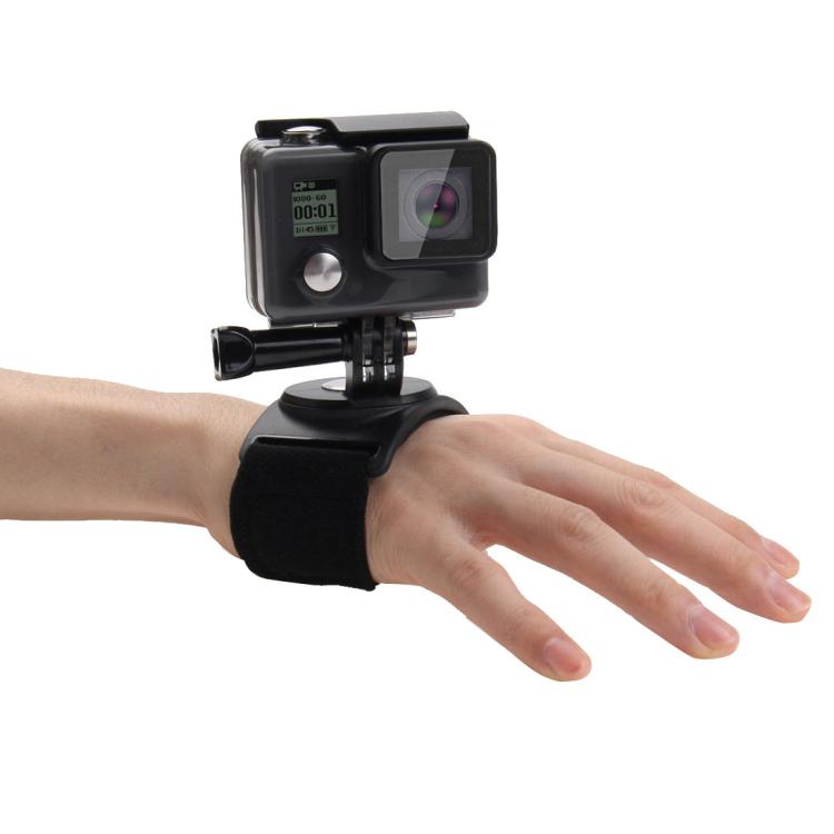 PULUZ 3 ใน 1 ข้อมือแขนขาสายรัดหมุนได้ 360 องศา Mount สำหรับ GoPro Hero11 Black / HERO10 Black / HERO9 Black / HERO8 Black / HERO7 / 6/5/5 เซสชัน / 4 เซสชัน / 4/3+ / 3/2/1, Insta360 ONE R, DJI Osmo Action และกล้องแอคชั่นอื่นๆ, Arm Leg Strap