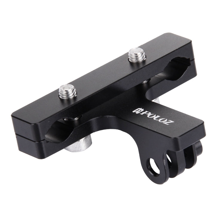 PULUZ อลูมิเนียมอัลลอยด์เบาะนั่งจักรยาน Mount สำหรับ GoPro Hero11 สีดำ / HERO10 สีดำ / HERO9 สีดำ / HERO8 สีดำ / 7/6/5/5 เซสชัน / 4 เซสชัน / 4/3+ / 3/2/1, DJI Osmo Action, Xiaoyiและกล้องแอ็คชั่นอื่นๆ, Seat Mount