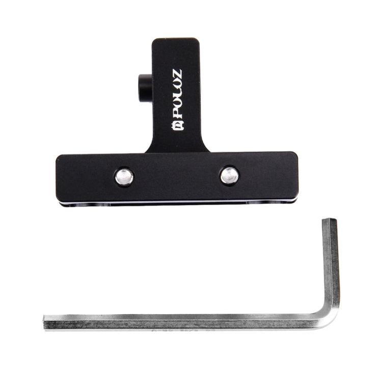 PULUZ อลูมิเนียมอัลลอยด์เบาะนั่งจักรยาน Mount สำหรับ GoPro Hero11 สีดำ / HERO10 สีดำ / HERO9 สีดำ / HERO8 สีดำ / 7/6/5/5 เซสชัน / 4 เซสชัน / 4/3+ / 3/2/1, DJI Osmo Action, Xiaoyiและกล้องแอ็คชั่นอื่นๆ, Seat Mount