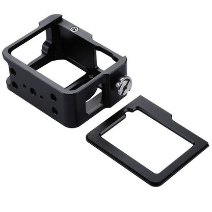 PULUZ ตัวเรือนเชลล์ CNC อลูมิเนียมอัลลอยด์กรงป้องกันพร้อมกรอบประกันและเลนส์ UV 52 มม. สำหรับ GoPro HERO (2018) / 7 สีดำ / 6/5, For HERO6 /5 Pull Frame, For HERO5 Pull Frame