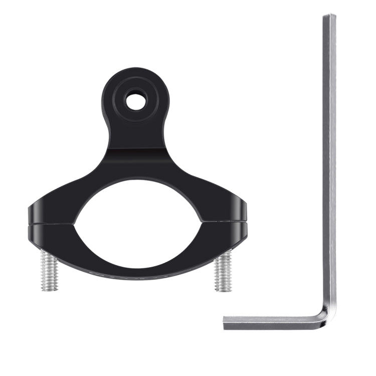 PULUZ อะแดปเตอร์แฮนด์จักรยานอลูมิเนียมเมาท์สำหรับ GoPro Hero11 Black / HERO10 Black / 9 Black / 8 Black / 7 / 6 / 5 / 5 เซสชัน / 4 เซสชัน / 4 / 3 + / 3 / 2 / 1, DJI Osmo Action และกล้องแอ็คชั่นอื่น ๆ, Aluminum Mount