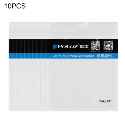 10 ชิ้น PULUZ 16 ซม. x 13 ซม. Hang Hole ล้างด้านหน้าเครื่องประดับมุกสีขาวซิปล็อคถุงบรรจุภัณฑ์ (ขนาด: M), Size: M