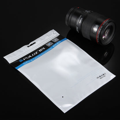 10 ชิ้น PULUZ 25.8 ซม. x 18 ซม. รูแขวนด้านหน้าใสเครื่องประดับมุกสีขาวถุงซิปล็อคบรรจุภัณฑ์ (ขนาด: L), Size: L