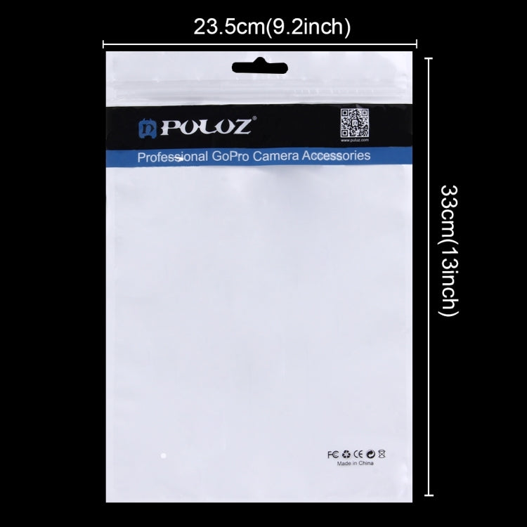 10 ชิ้น PULUZ 33 ซม. x 23.5 ซม. รูแขวนด้านหน้าใสเครื่องประดับมุกสีขาวซิปล็อคถุงบรรจุภัณฑ์ (ขนาด: XL), Size: XL