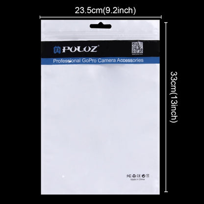 10 ชิ้น PULUZ 33 ซม. x 23.5 ซม. รูแขวนด้านหน้าใสเครื่องประดับมุกสีขาวซิปล็อคถุงบรรจุภัณฑ์ (ขนาด: XL), Size: XL
