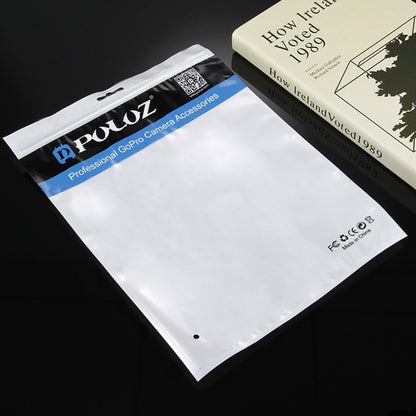 10 ชิ้น PULUZ 33 ซม. x 23.5 ซม. รูแขวนด้านหน้าใสเครื่องประดับมุกสีขาวซิปล็อคถุงบรรจุภัณฑ์ (ขนาด: XL), Size: XL