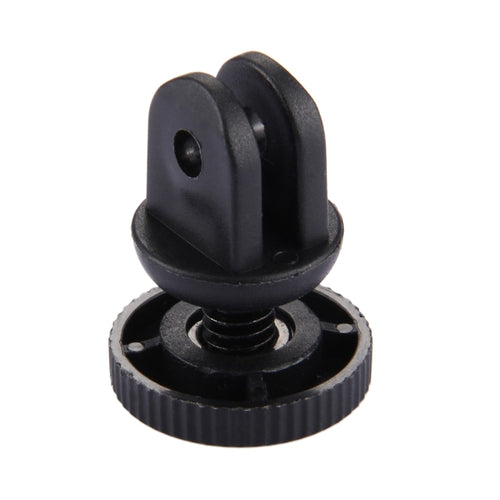 PULUZ Mini ขนาด 1/4 นิ้วสกรูอะแดปเตอร์เมาท์ขาตั้งกล้องสำหรับ GoPro Hero11 Black / HERO10 Black / 9 Black / 8 Black / 7/6/5/5 เซสชัน / 4 เซสชัน / 4/3+ / 3/2/1, DJIOsmo Action และกล้องแอคชั่นอื่นๆ, รูสกรูเส้นผ่านศูนย์กลาง 3.9 มม., เส้นผ่านศูนย์กลาง 2.2 ซ...